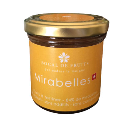 Mirabelles - Fruits à tartiner - Bocal de Fruits