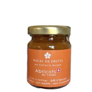 Abricots du Valais -65g - Bocal de Fruits
