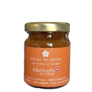 Abricots du Valais -65g - Bocal de Fruits