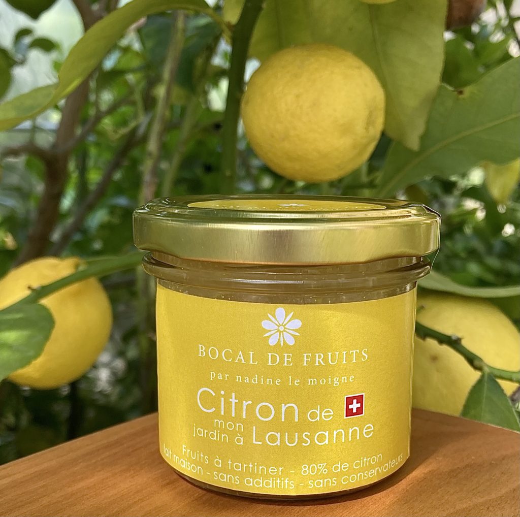 Citron du jardin -avec citrons - Bocal de Fruits