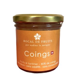 Coings - Bocal de fruits