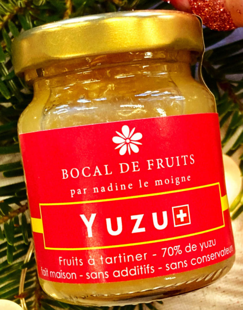 Fruits à tartiner de Yuzu de Bocal de Fruits