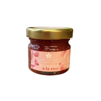 Rhubarbe à la rose 30g - Bocal de Fruits