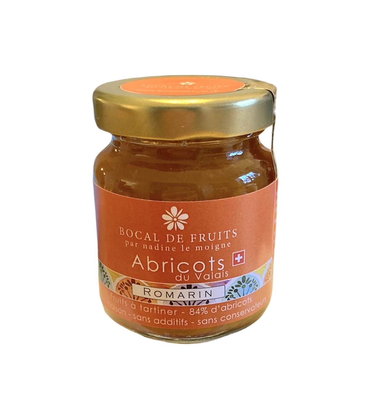 Abricots Romarin 65g - Bocal de Fruits